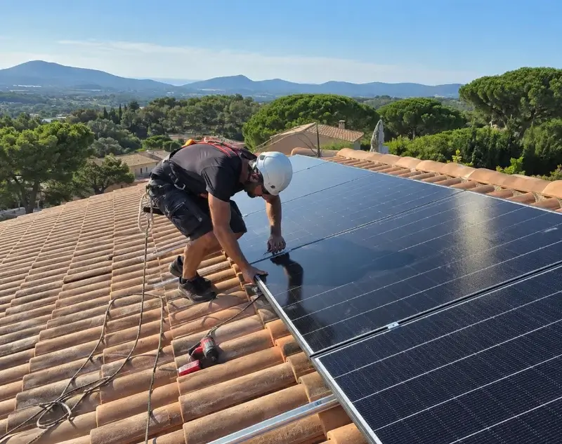 Installateur panneaux solaires Amuré — pose photovoltaïque sur toiture